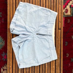 J crew cotton shorts - dressier, look like linen, soft and comfy